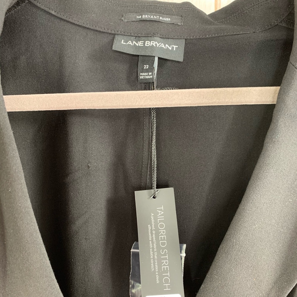 NWT LANE BRYANT Black Blazer - Picture 3 of 8